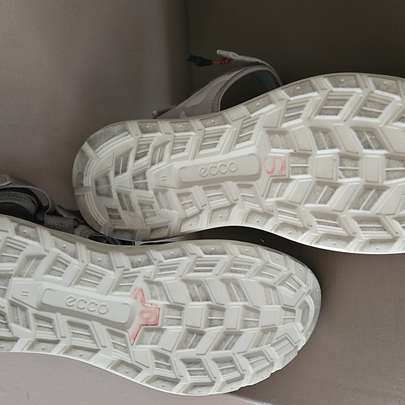 ECCO Women's EXOWRAP 3 Strap Sport Camo Gray Sandal sz 41/10-10.5 - Picture 6 of 7